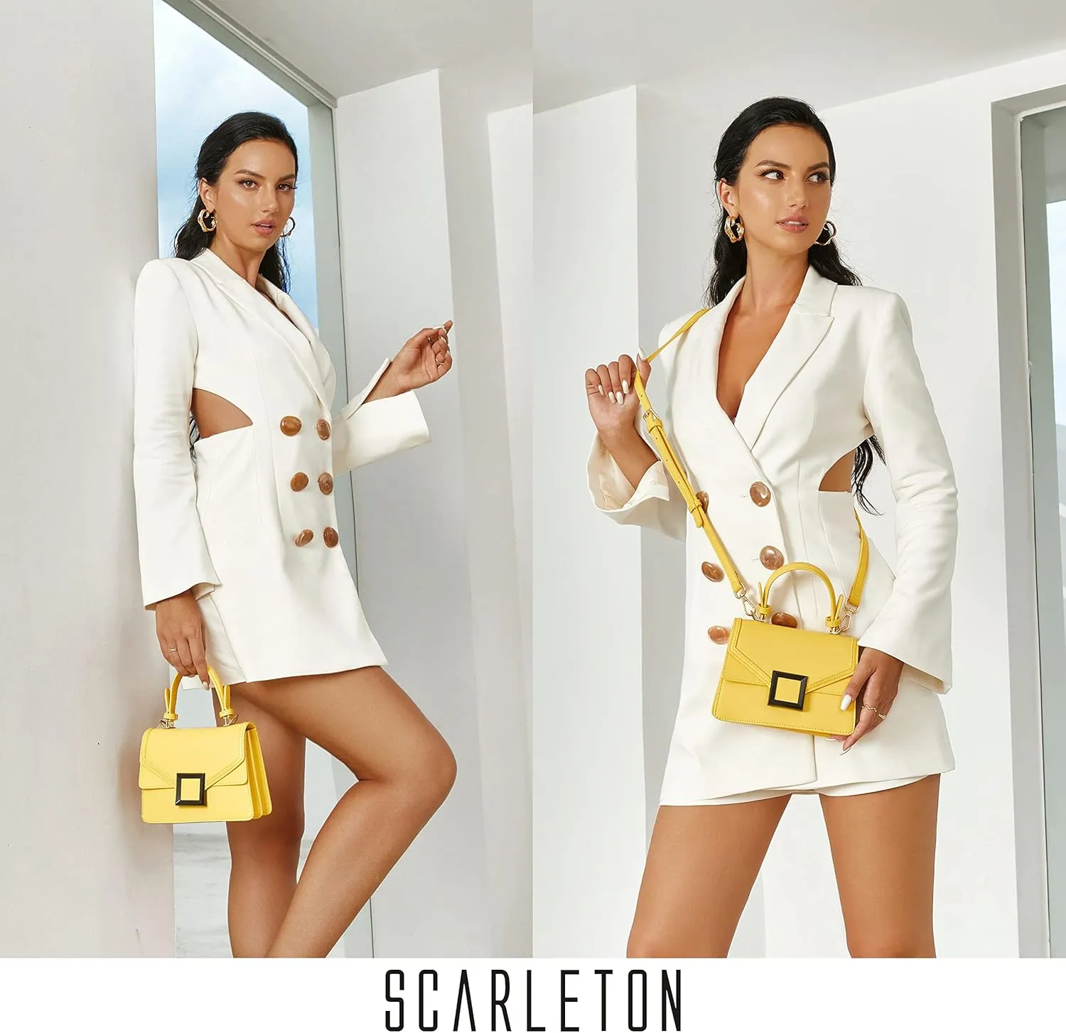 Scarleton Mini Top Handle Satchel, Crossbody Shoulder Bag, H2077
