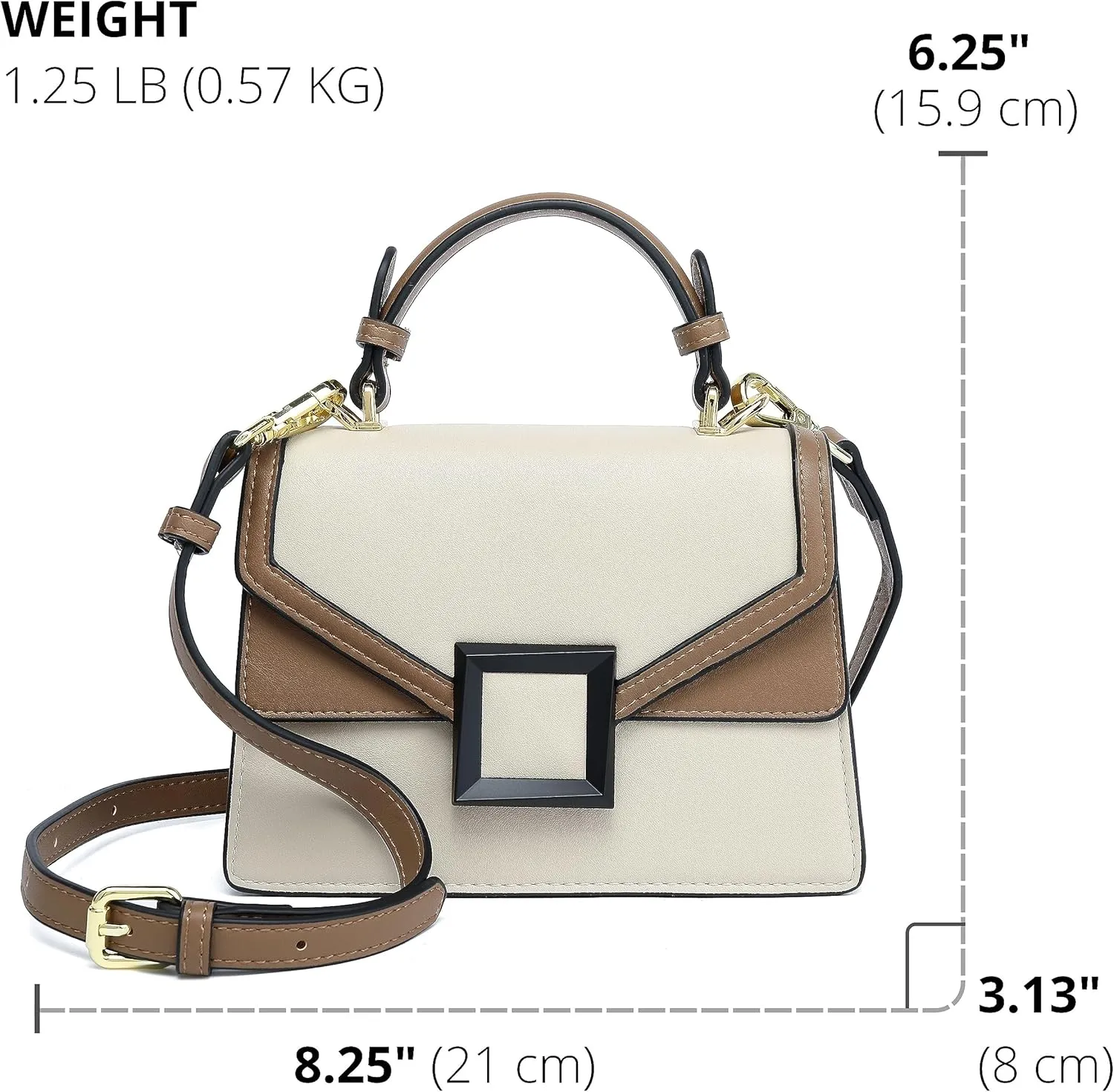 Scarleton Mini Top Handle Satchel, Crossbody Shoulder Bag, H2077