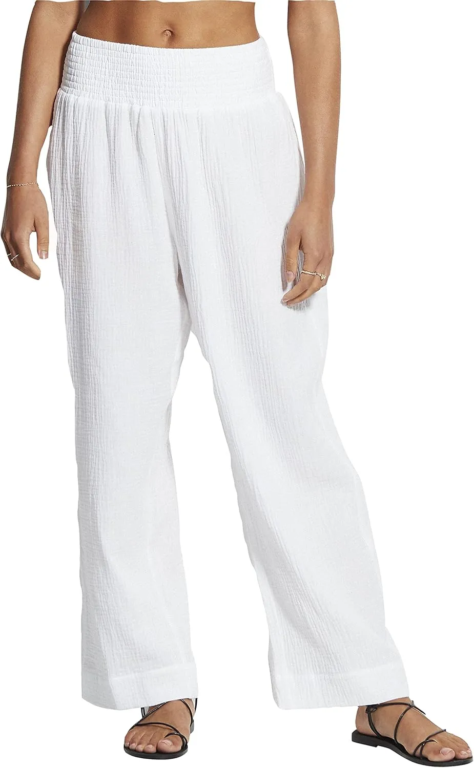 Seafolly Women's Standard Elastic Waist Pull on Beach Pant