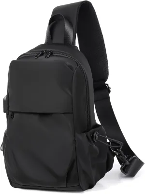 Seoky Rop Men Women Sling Bag Backpack Lightweight Water Resistant Shoulder Crossbody Bags for Travel