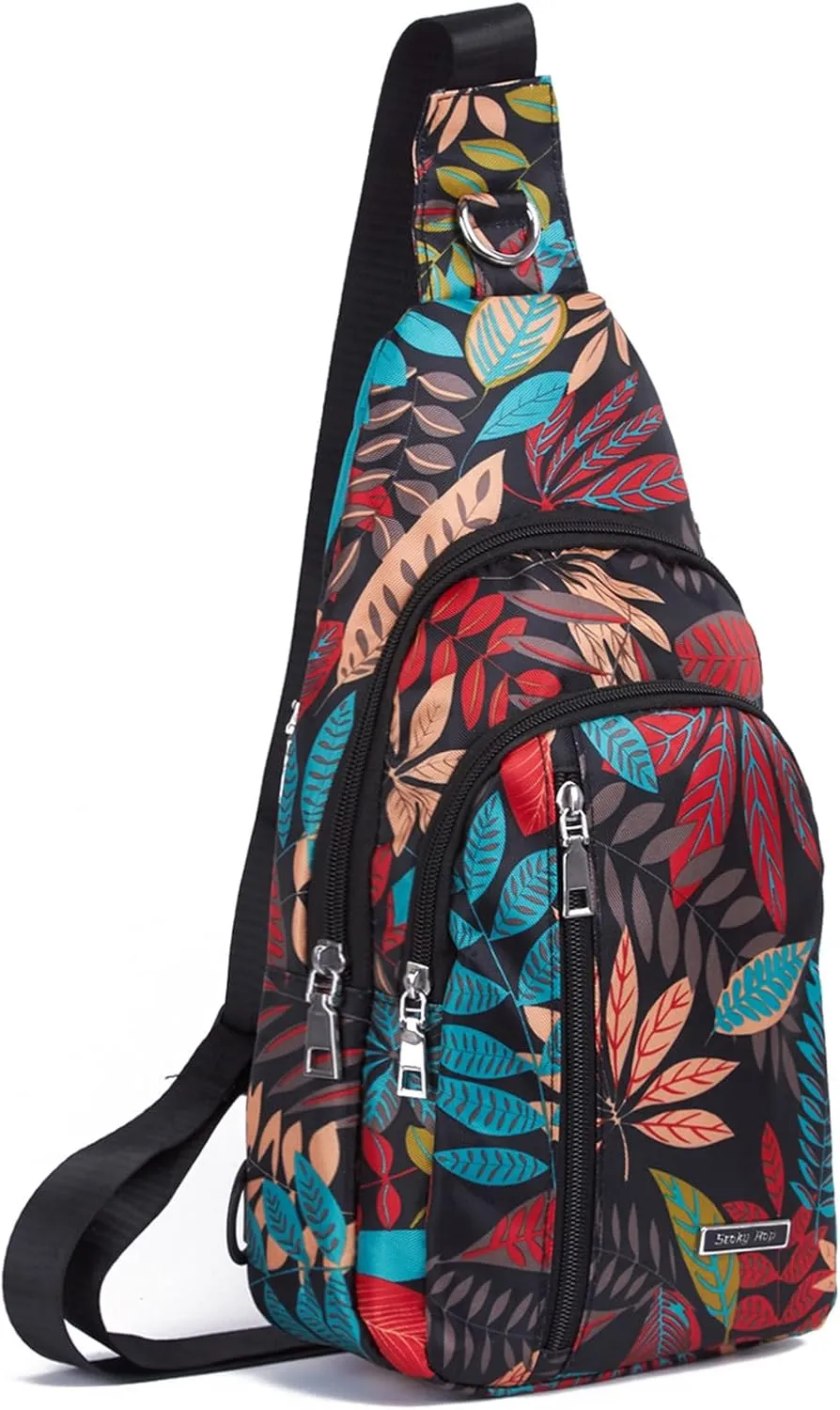 Seoky Rop Small Sling Bag Crossbody for Men Women One Strap Shoulder Cross Body Bag Sling Backpack for Travel