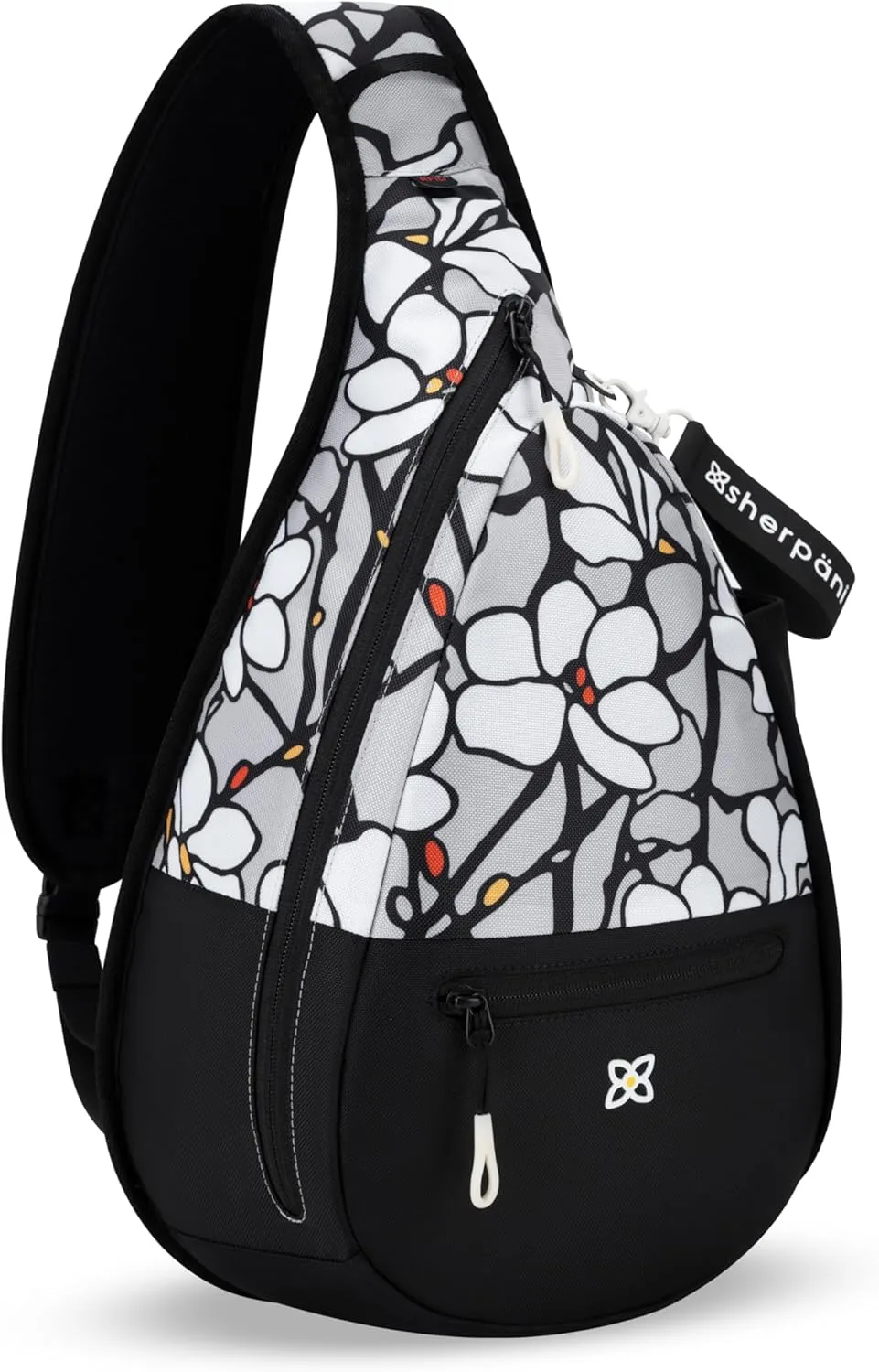 Sherpani Esprit, Sling Backpack, 10L Travel Bag, Women Shoulder Sling Purse, Crossbody Backpack, Travel Gifts, Pickleball Bag, RFID Protection, Fits 10 Inch Tablet (Magnolia)