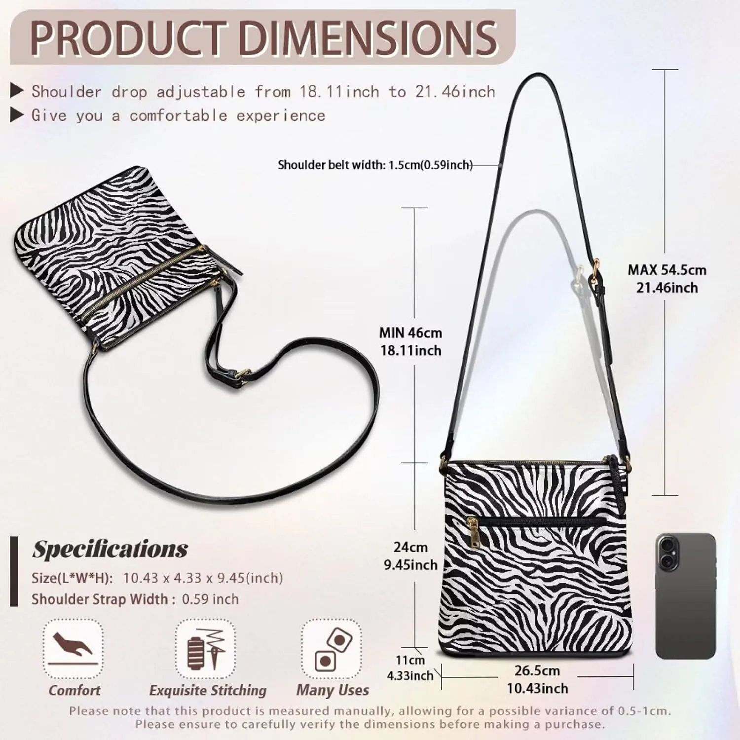 Shoulder Bag for Women Crossbody Pu Leather Bucket Tote Purse and Handbags Large Satchel Work Shoulder Bags