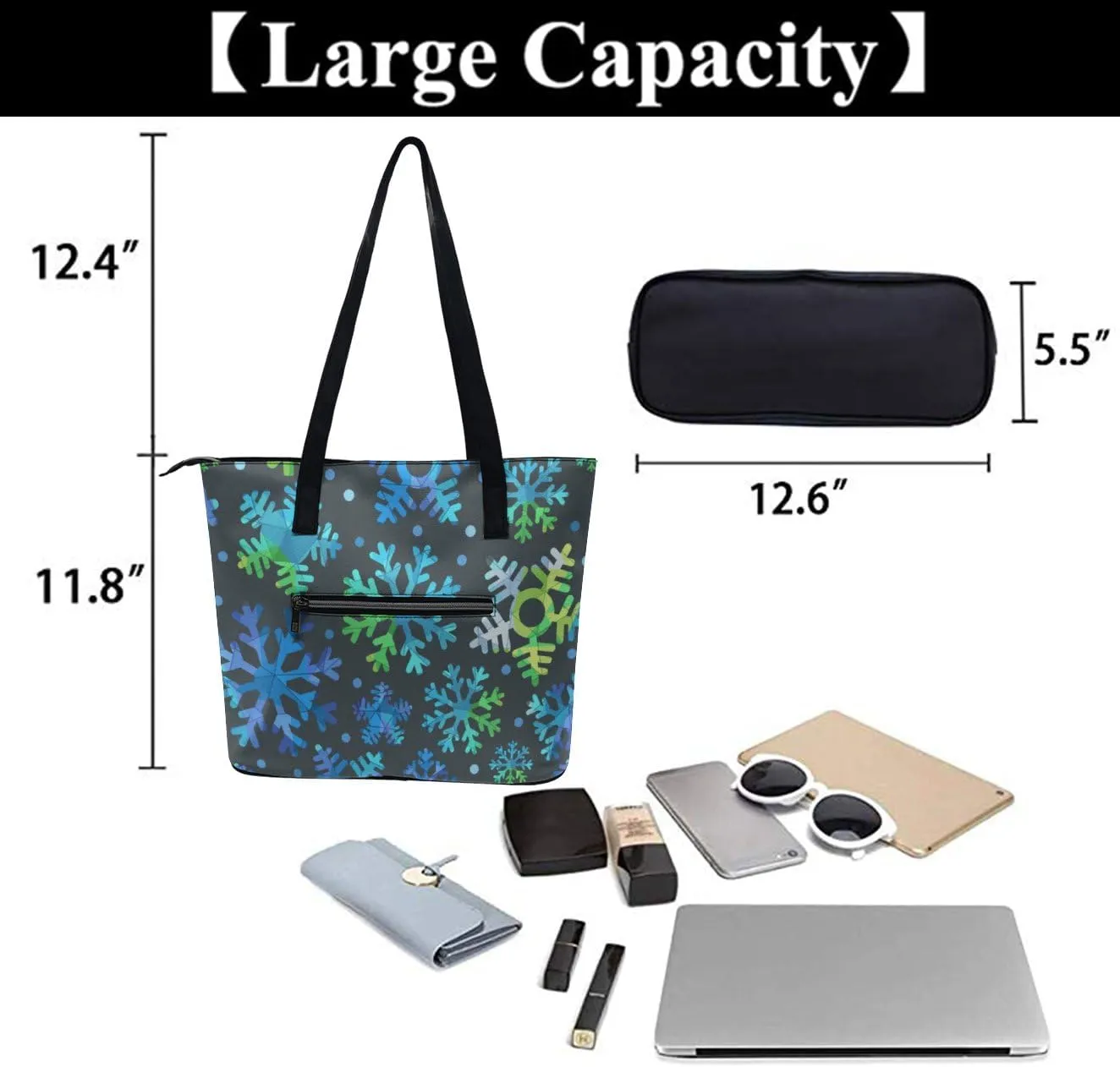 Shoulder Bag Handbags for Women Fashion Tote Bags PU Leather Shoulder Bag Top Handle Satchel Bags Purse