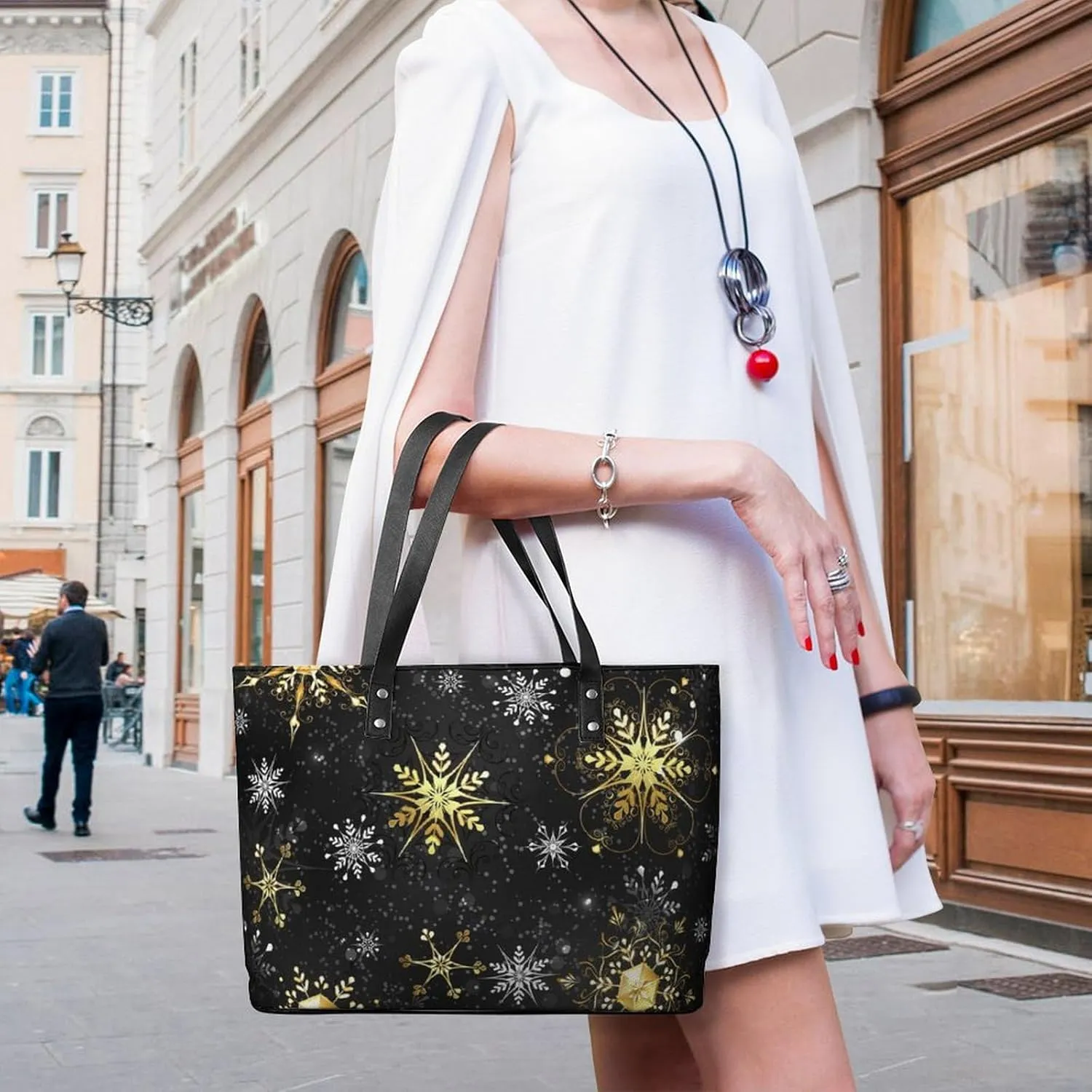Shoulder Bag Handbags for Women Fashion Tote Bags PU Leather Shoulder Bag Top Handle Satchel Bags Purse