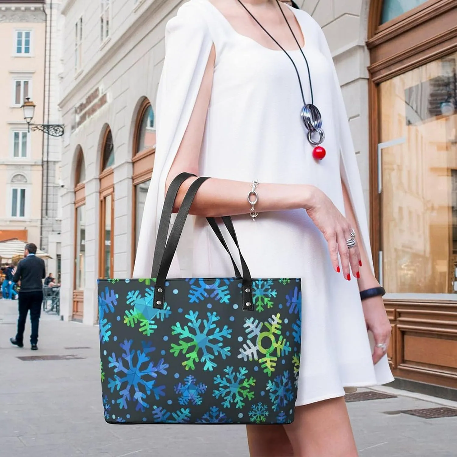 Shoulder Bag Handbags for Women Fashion Tote Bags PU Leather Shoulder Bag Top Handle Satchel Bags Purse