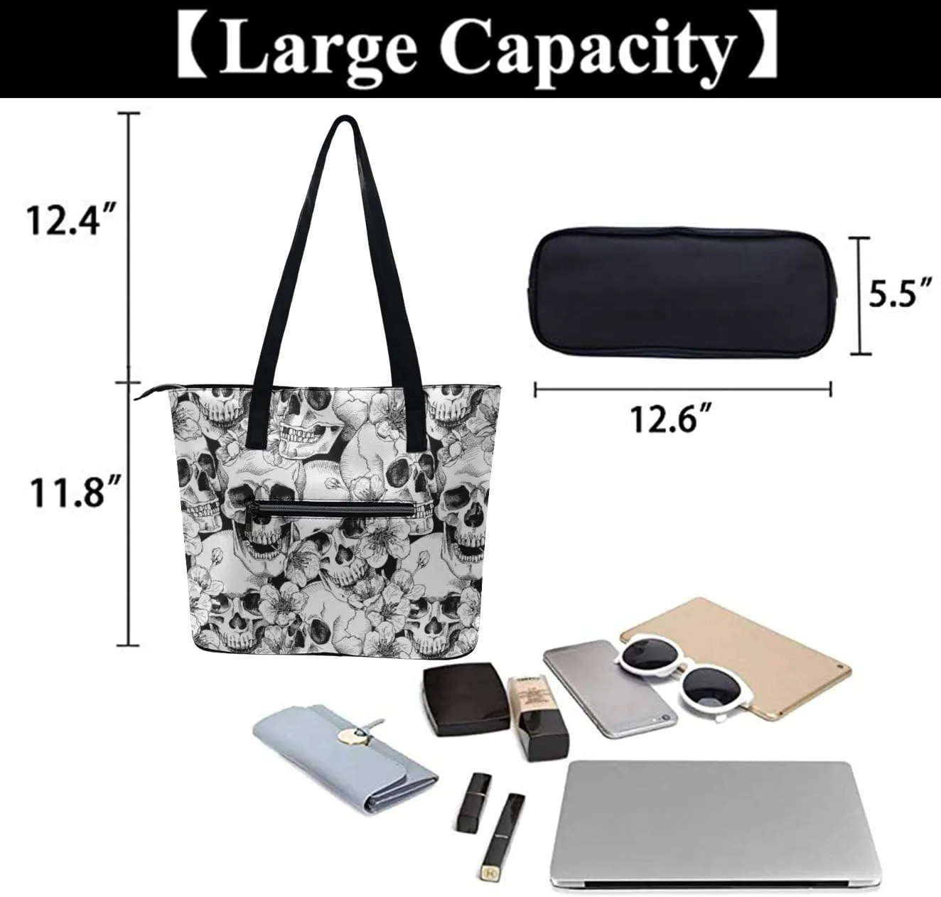 Shoulder Bag Handbags for Women Top Handle Satchel PU Leather Tote Bag for Ladies Purse Shoulder Bags