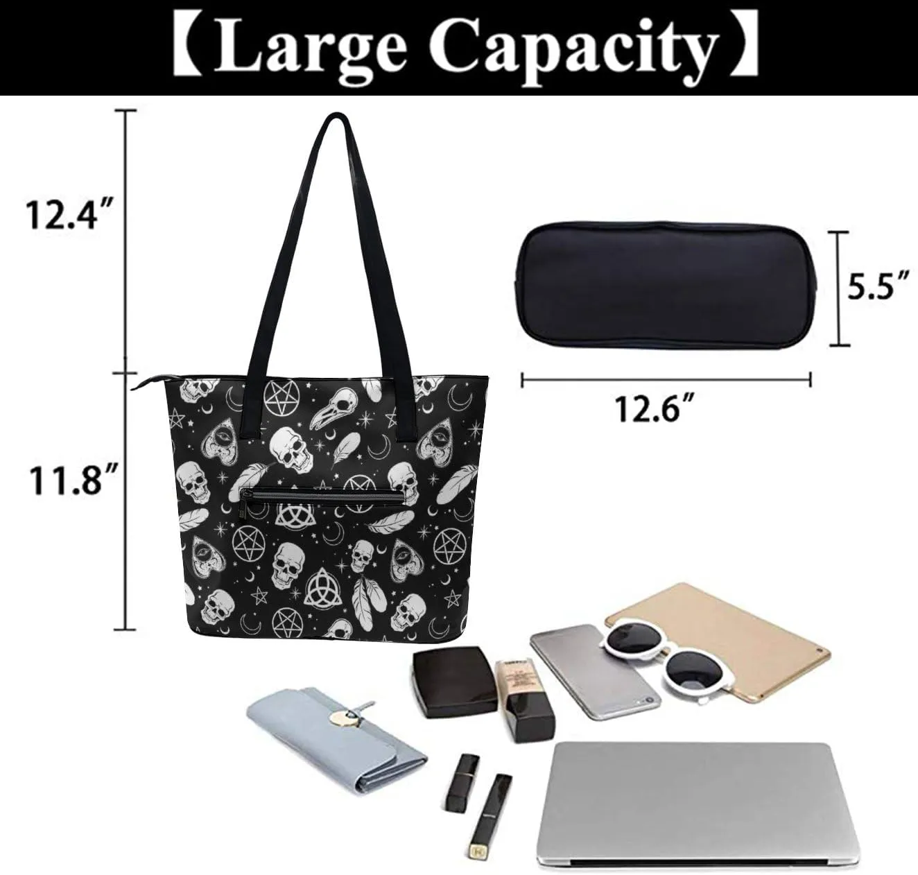 Shoulder Bag Handbags for Women Top Handle Satchel PU Leather Tote Bag for Ladies Purse Shoulder Bags