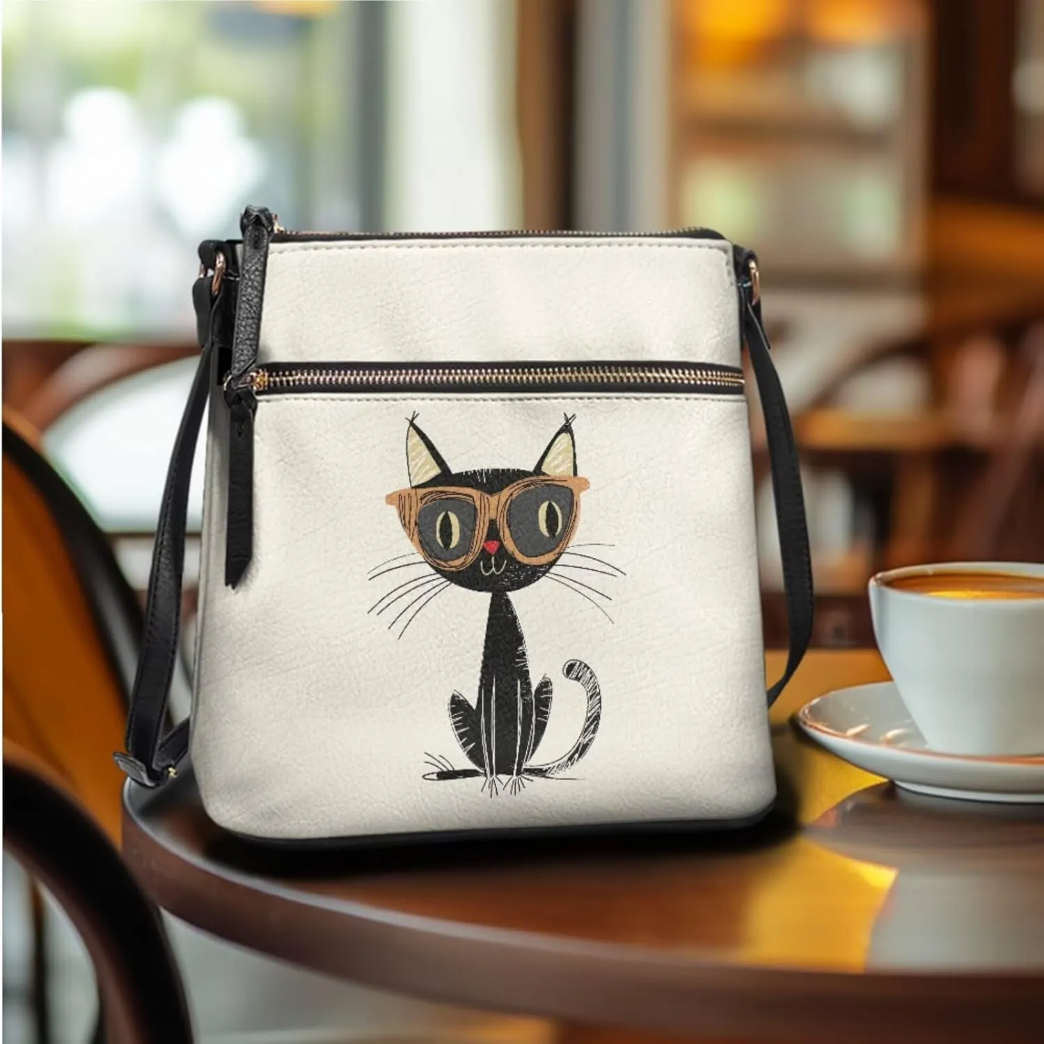 Shoulder Wallet 2Pcs, Leather Shoulder Bags with Belt Wallet Set of 2 Lightweight & Portable for Travel & Shopping