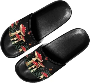 Slide Sandals for Women Non-Slip Sandals Slippers Indoor Outdoor Sole Flat Sandals Summer Slippers