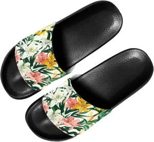 Slide Sandals for Women Soft Comfortable Non-Slip House Slippers Indoor Outdoor Slide Sandals Summer Slippers