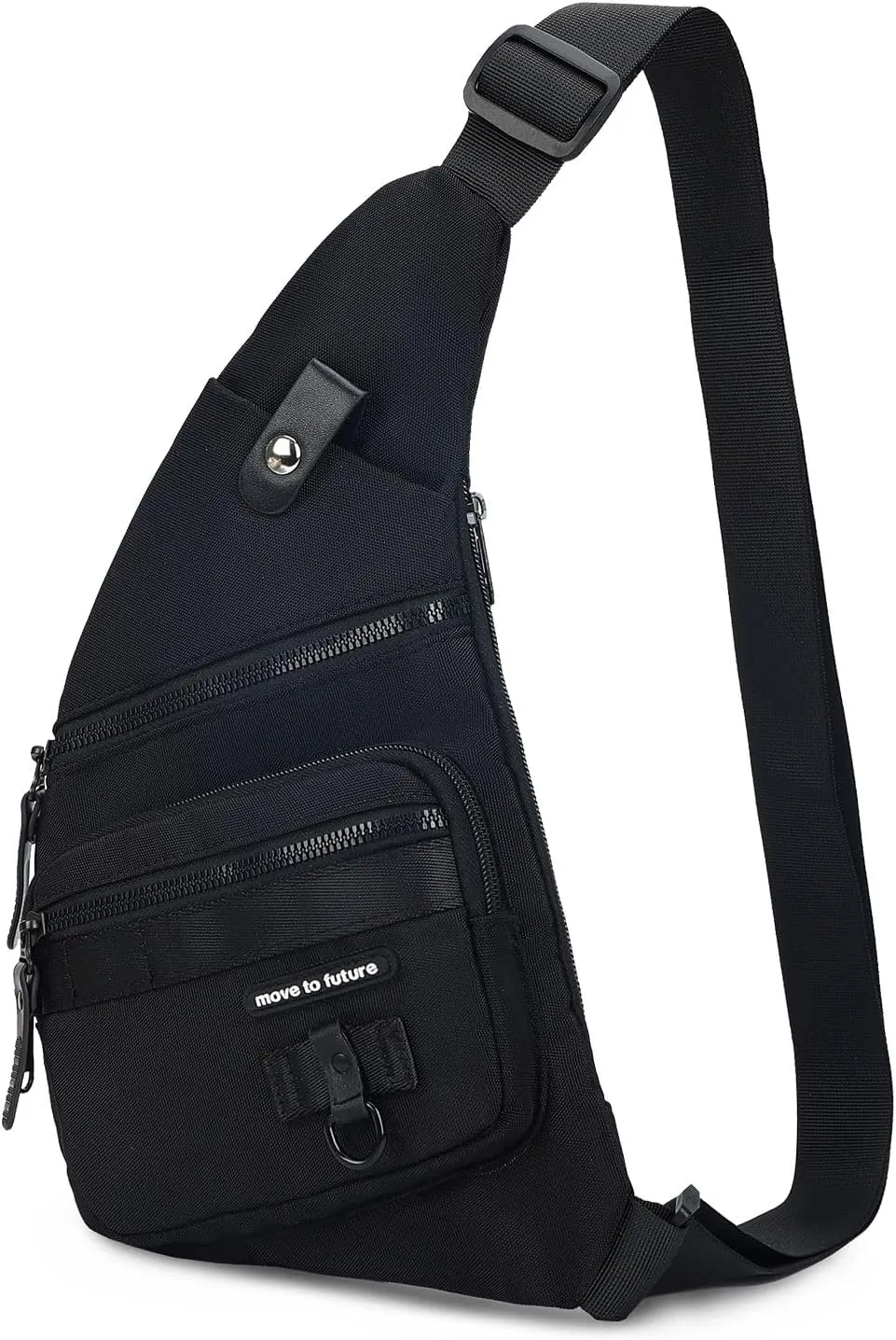 Sling Bag Anti-theft Crossbody Chest Shoulder Backpack Women Men, Lightweight Personal Pocket Bag for Hiking Travel