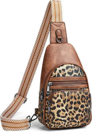 Sling Bag Crossbody Bags for Women Fanny Packs Purse Backpack Casual Daypacks for Travel Work Shopping