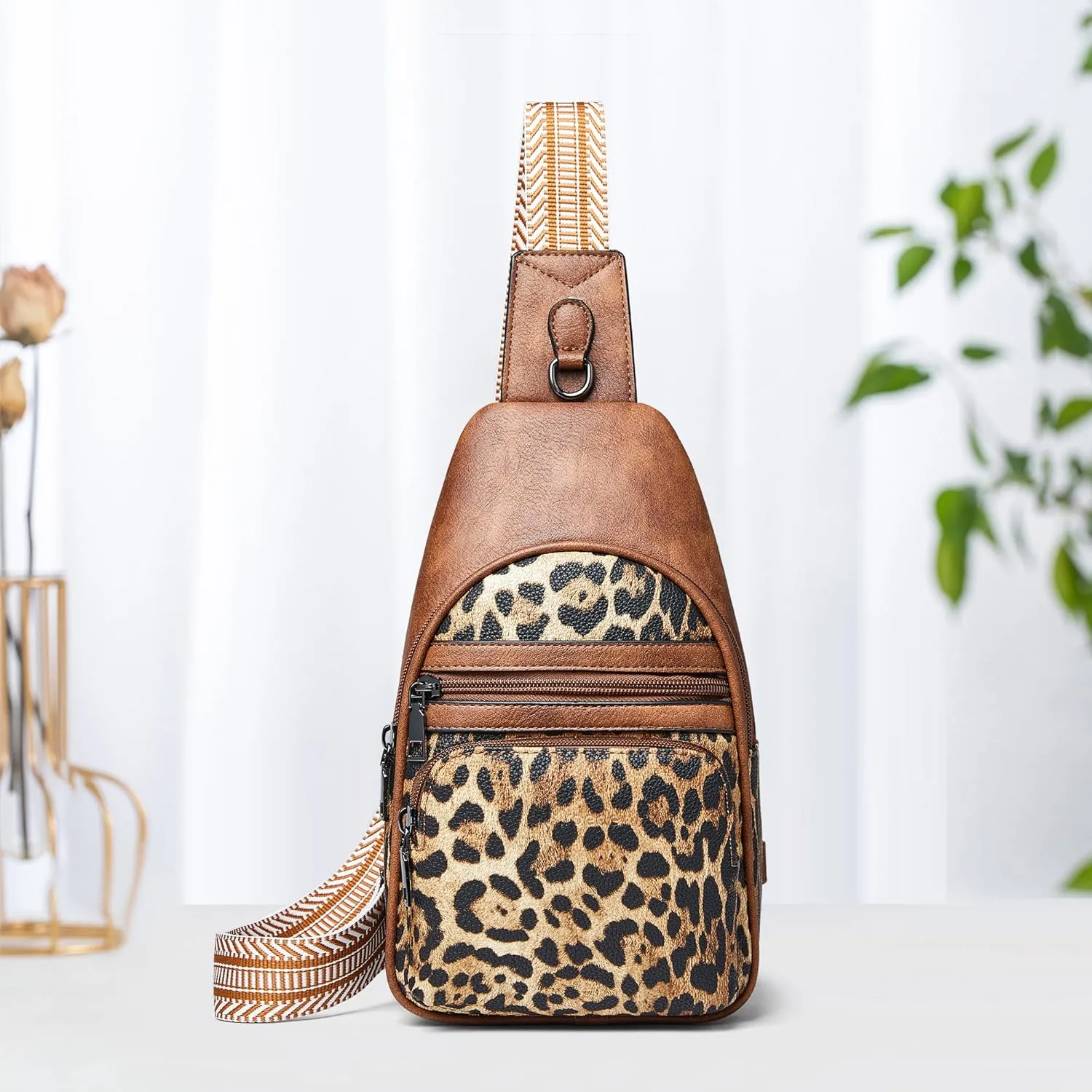 Sling Bag Crossbody Bags for Women Fanny Packs Purse Backpack Casual Daypacks for Travel Work Shopping