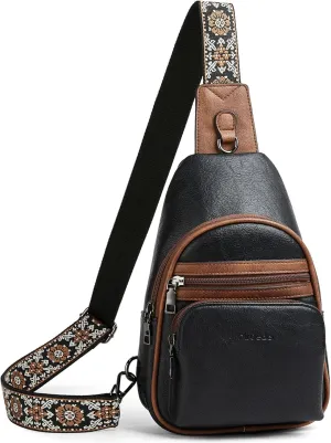 Sling Bag Crossbody Bags for Women Fanny Packs Purse Backpack Casual Daypacks for Travel Work Shopping