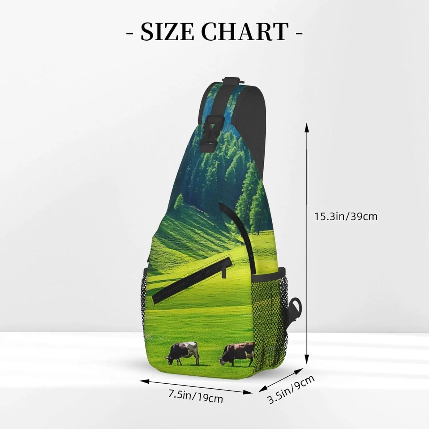 Sling Bag Custom Bag Personalized Crossbody Bags for Men Women Customize Image Logo Text Sling Shoulder Backpack