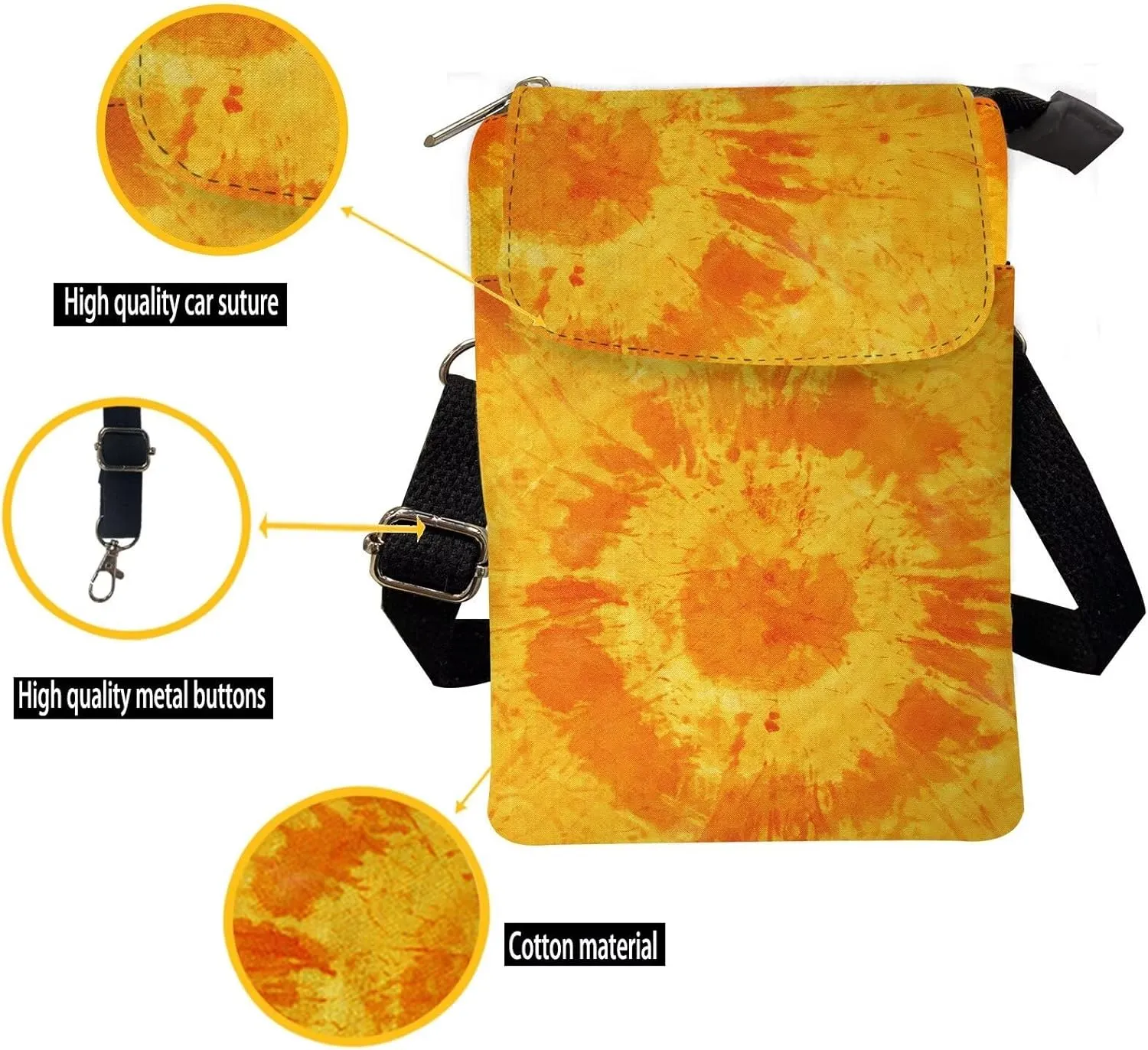 Sling Bag for Women Crossbody Purse Sling Bag for Women Crossbody Hands-Free Wallets Waist Pack Phone Bag Fits All
