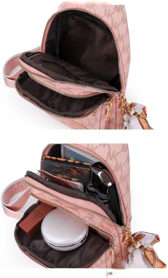 Sling Bag for Women Men Small Shoulder Bag Korean Crossbody Bag Travel Casual Chest Bags Purse