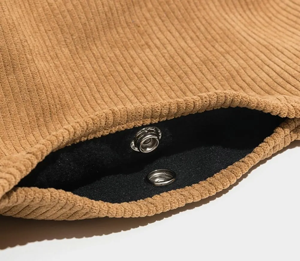 Slouchy Corduroy Tote Bag for Women Baggy Shoulder Bag Large Hobo Bag Retro Carryall Bag Everything Tote Office Tote