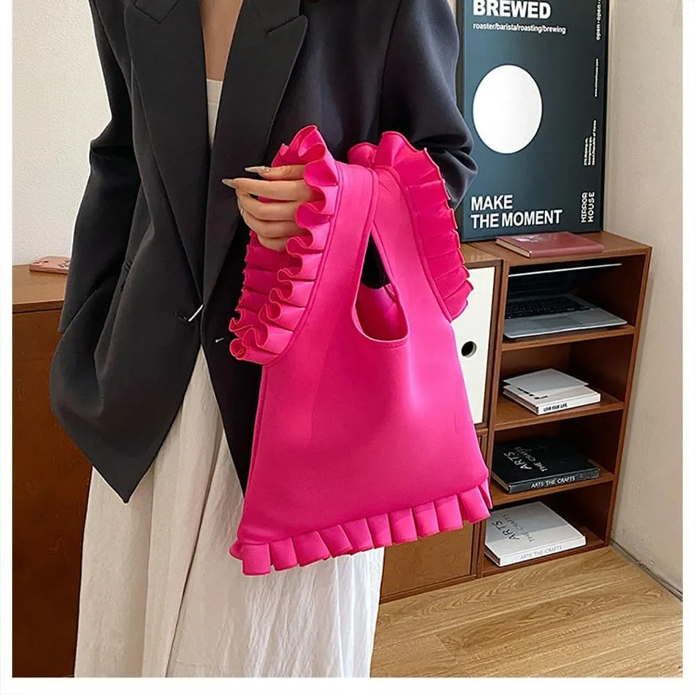 Slouchy Hobo Bags Women Retro Nylon Crossbody Purse Soft Shoulder Bag Cute Satchels Tote Handbags Evening Purse 2024