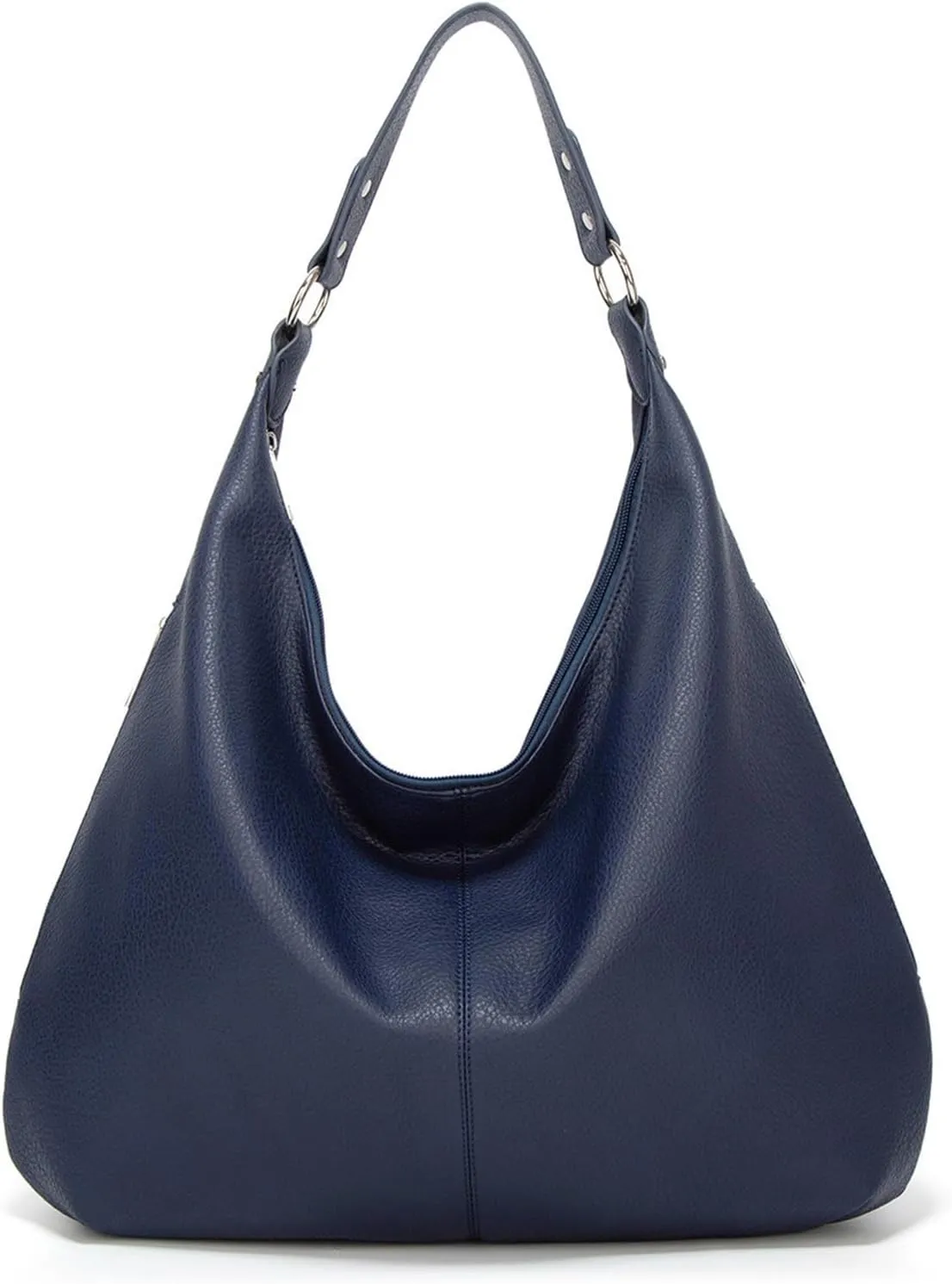 Slouchy Hobo Shoulder Bag for Women Genuine Leather Designer Top Handle Tote for Everyday Essentials