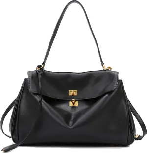 Slouchy Luxury Tote Bag with Soft PU Leather,Top Handle Bag,Large Capacity Shoulder Bags for Women