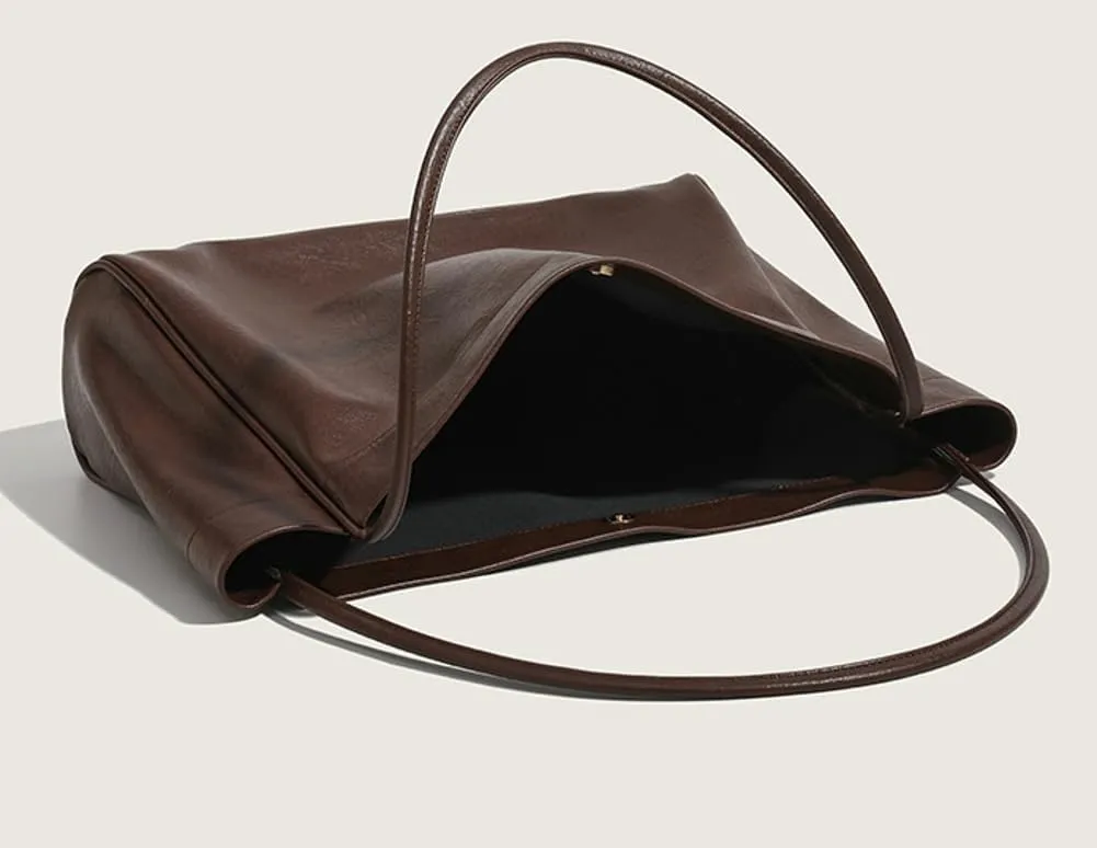 Slouchy Tote Bags for Women Retro Shoulder Bag Casual Hobo Purse Large Travel Bag Gym Bag Purse for Travel Business Work