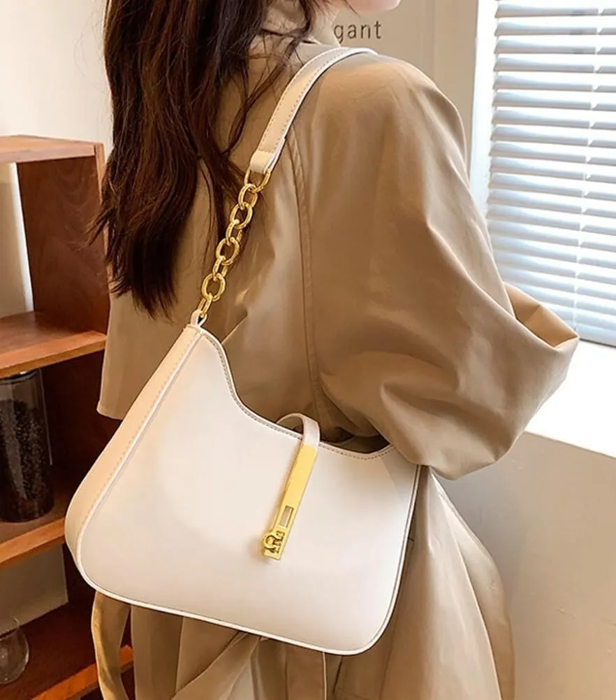 Small 2025 Fashion Hobo Tote Casual Shoulder Vegan Leather Top-Handle Satchel Handbag Purse for Women's Daily Style