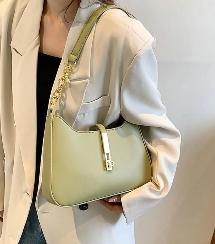 Small 2025 Fashion Hobo Tote Casual Shoulder Vegan Leather Top-Handle Satchel Handbag Purse for Women's Daily Style