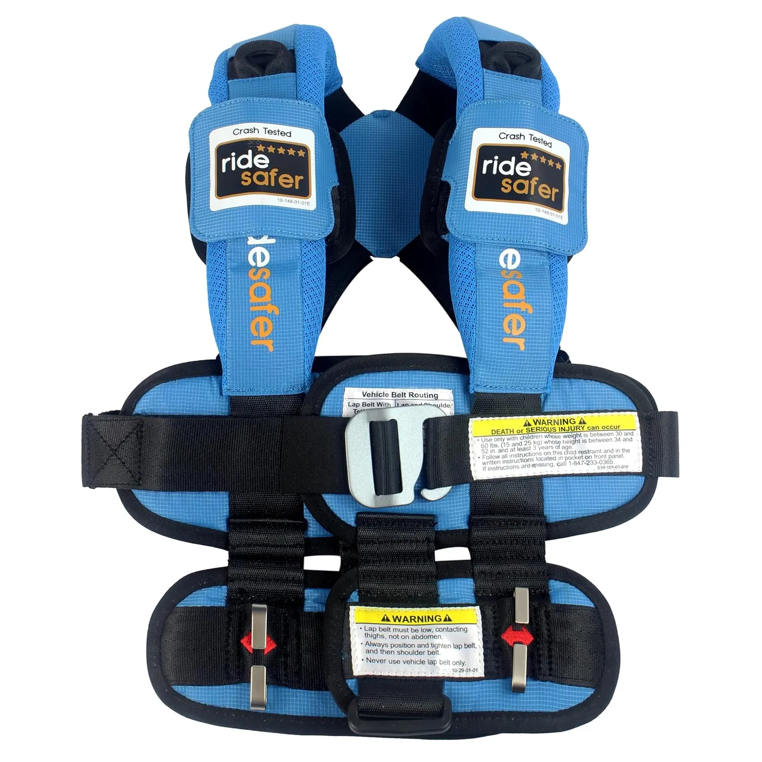 Small Blue, Lightweight, Compact, Portable Car Seat - Perfect for Travel and Everyday Child Safety