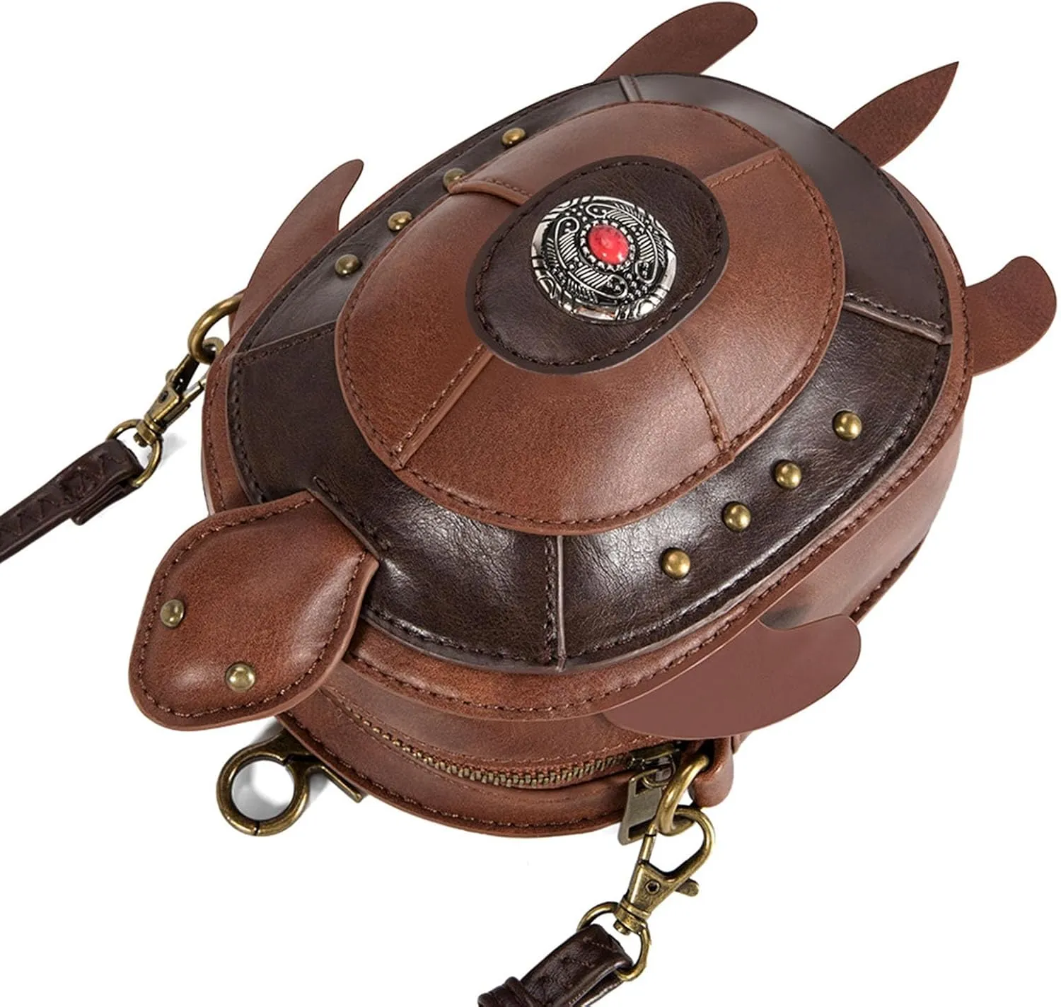 Small Crossbody Bag Phone Shoulder Purse Cute Owl Handbag Retro Renaissance Festival Accessory Gothic Waist Bag Belt Pouch