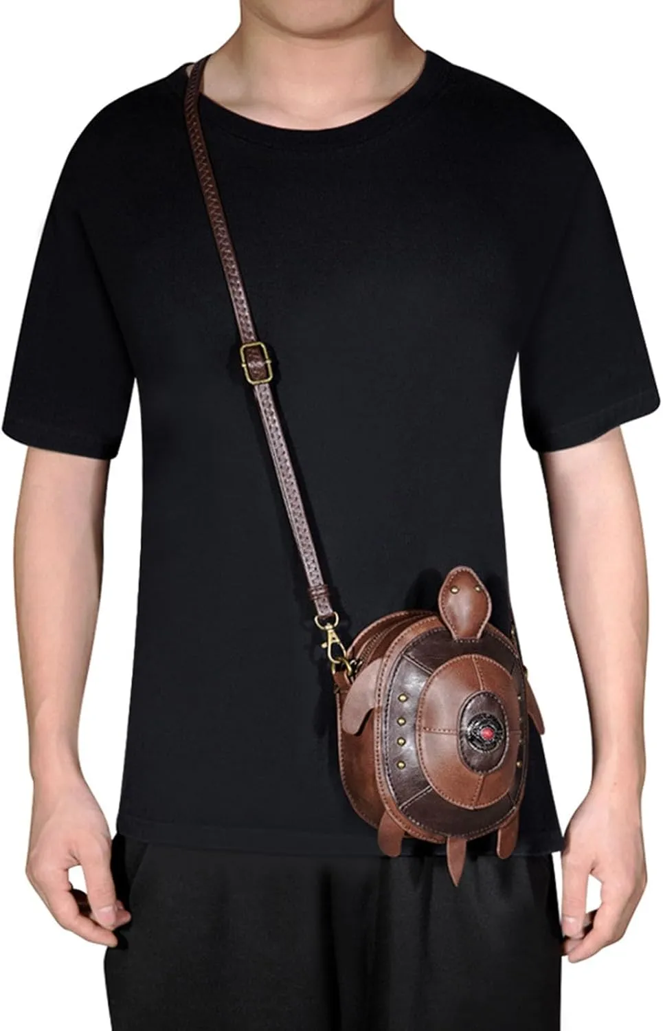 Small Crossbody Bag Phone Shoulder Purse Cute Owl Handbag Retro Renaissance Festival Accessory Gothic Waist Bag Belt Pouch