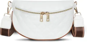 Small Crossbody Bags for Women Stylish Fanny Pack and Waist Belt Purse with Sling Shoulder Design, Adjustable Strap for Travel and Casual Walking
