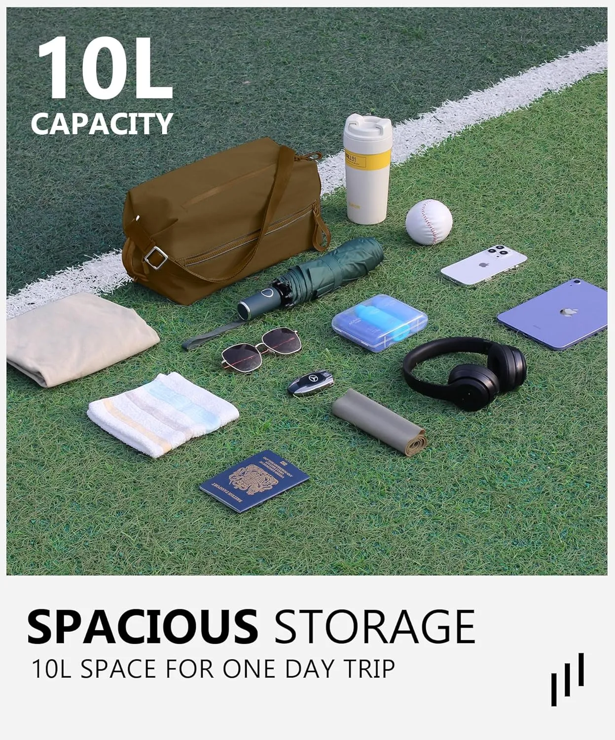 Small Gym Bag for women men, Stylish Compact Sports Bag, Small Duffle Bag Crossbody Bags for women men, Suitable For Gym Work Fitness Travel, 3 in 1 Duffle Bags
