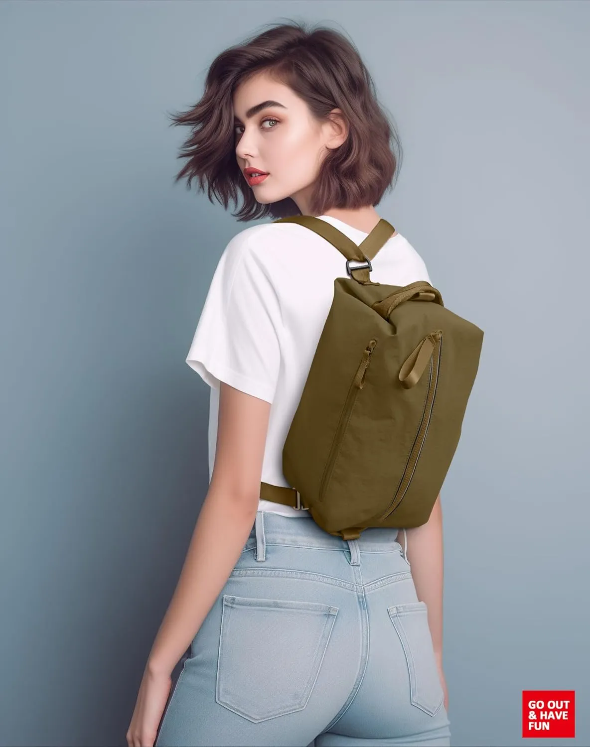 Small Gym Bag for women men, Stylish Compact Sports Bag, Small Duffle Bag Crossbody Bags for women men, Suitable For Gym Work Fitness Travel, 3 in 1 Duffle Bags