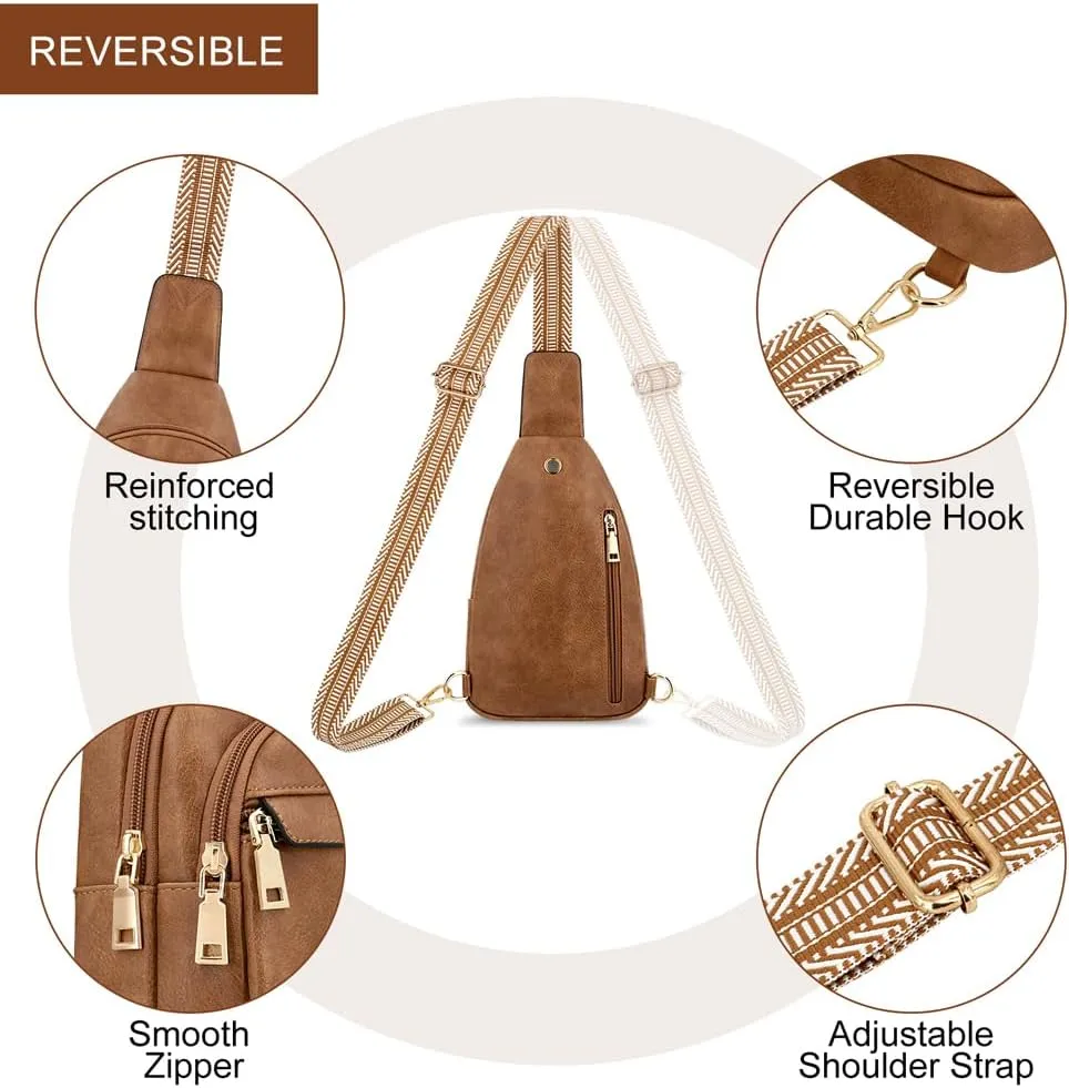 Small Sling Bag for Women, Crossbody Sling Bags for Women, Lightweight Cross Body Bag for Travel or Daily Use