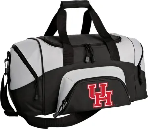 SMALL University of Houston Duffel Bag UH Gym Bags or Suitcase Carryon
