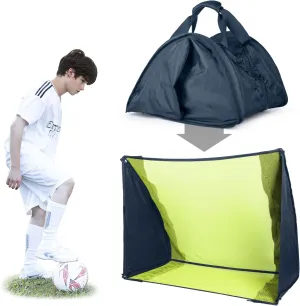 Soccer Goal Net, Deformable & Pop Up Design Handbag Transforms into a Soccer Goal Portable Practice Soccer Training Nets for Backyard Park Outdoor