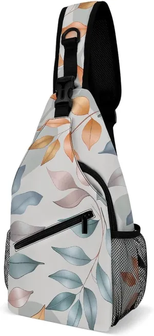 Spring Daisy Flowers Sling Bag Crossbody Bags Cross Body Bag Fanny Packs Chest Bags Sling Purses for Travel