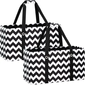 Standing Extra Large Utility Tote Bag with Metal Wire Frame, Large Structured Tote Bag with Hard Bottom, Beach Bag