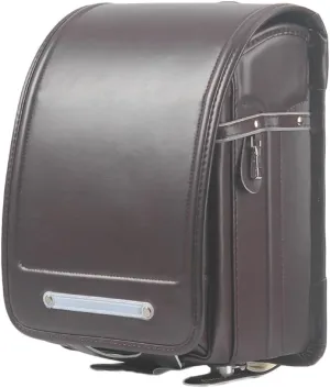 Star-Wind Ransel Randoseru automatic Japanese School bags for boys girls Senior PU leather light weight Rain Cover