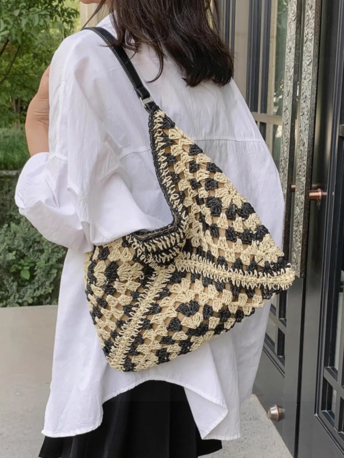 Suede purses for Women 2024 Slouchy Shoulder Bags Soft Leather hobo bag Brown Tote Handbag for Work Everyday