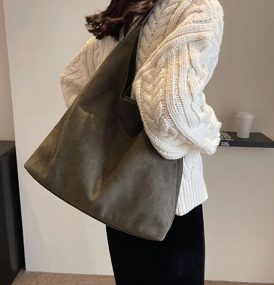 Suede Women's Work & Office Bags - Hobo, Tote & Purse