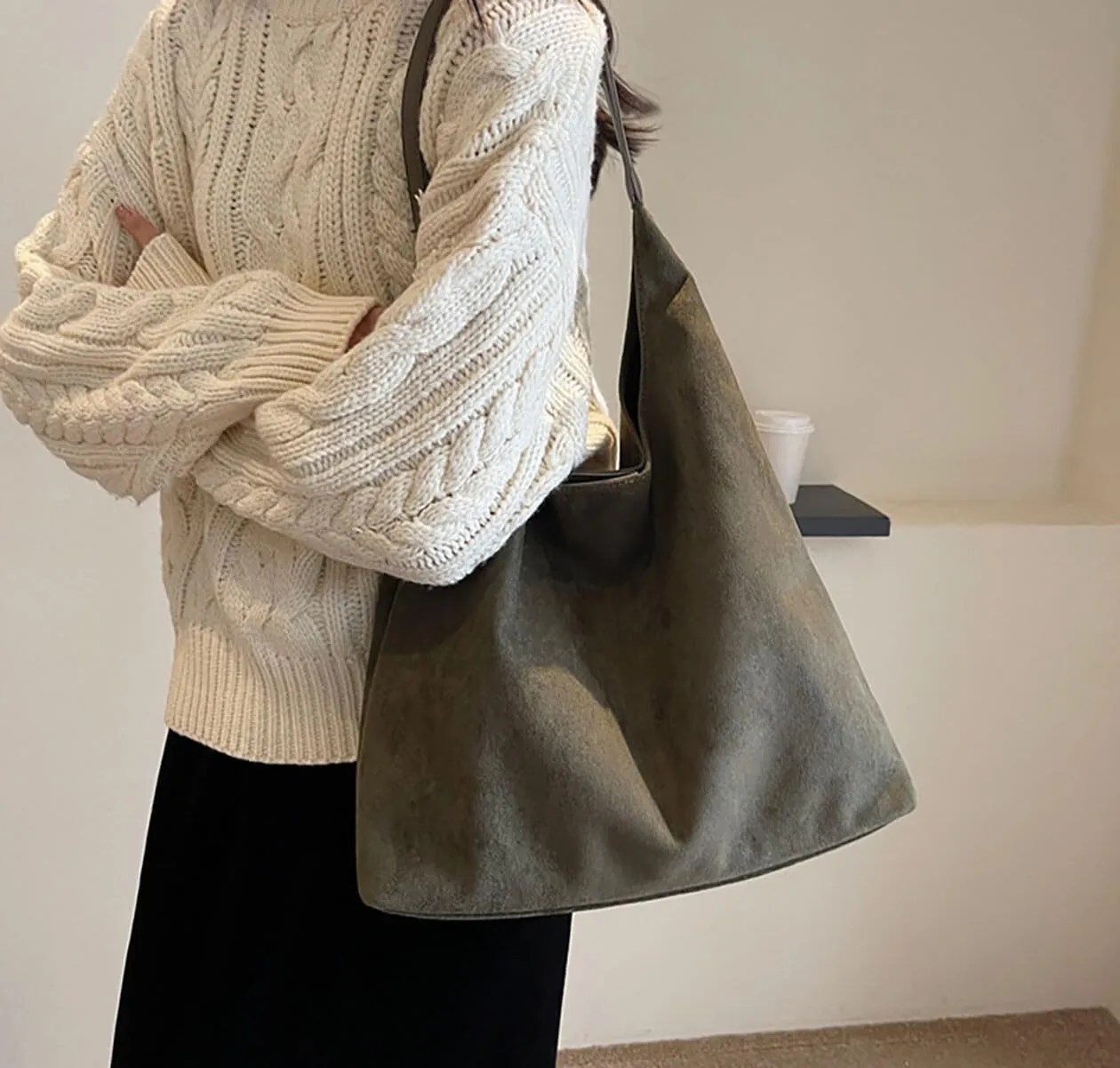 Suede Women's Work & Office Bags - Hobo, Tote & Purse