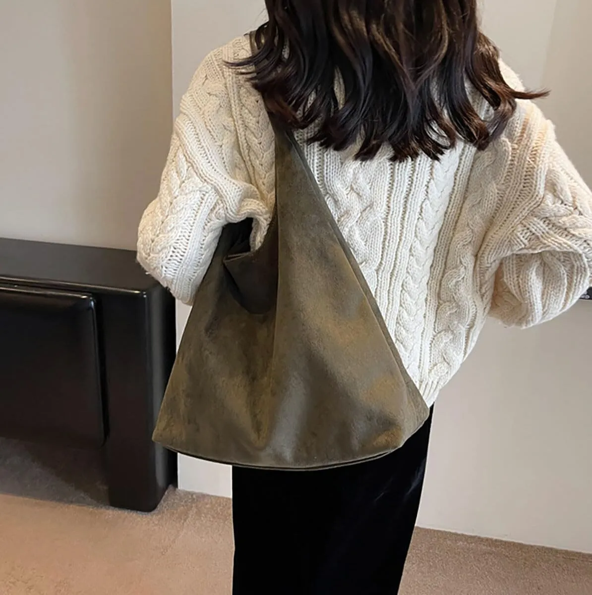 Suede Women's Work & Office Bags - Hobo, Tote & Purse