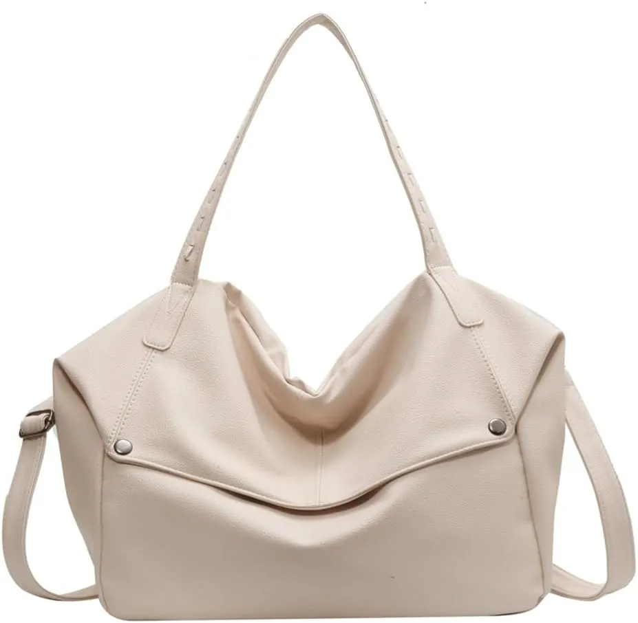 Super Large Tote Bag for Women Floppy Crossbody Bags for Women Satchel Shoulder Bag for On the Go Handbag Purse for Travel