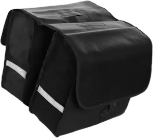 SUPVOX Reflective Stripe Large Capacity Waterproof Bike Bag Riding Pannier Bag for Cycling Equipment