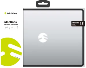 SwitchEasy Defender MacBook Protective Case for 2023 MacBook Air 15"