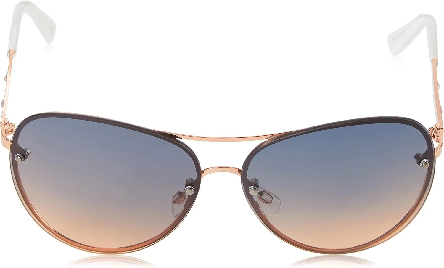 TAHARI womens Metal UV Protective Aviator Women