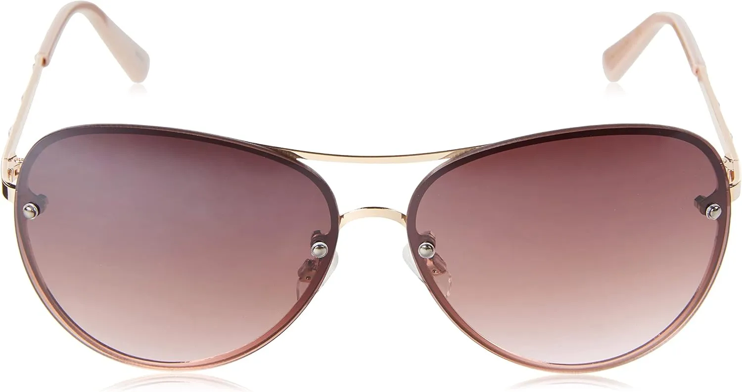 TAHARI womens Metal UV Protective Aviator Women